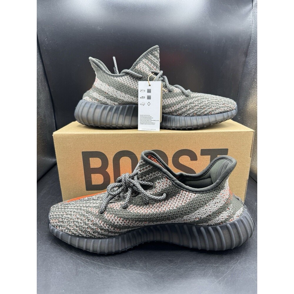 adidas Yeezy Boost 350 V2 'Carbon Beluga' Men’s Size 9.5 (HQ7045) DS OG ALL - Picture 5 of 16